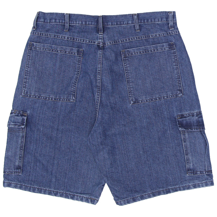 Mens Wrangler Denim Cargo Shorts