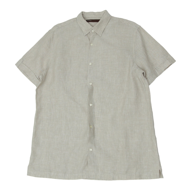 Mens Perry Ellis Linen Shirt