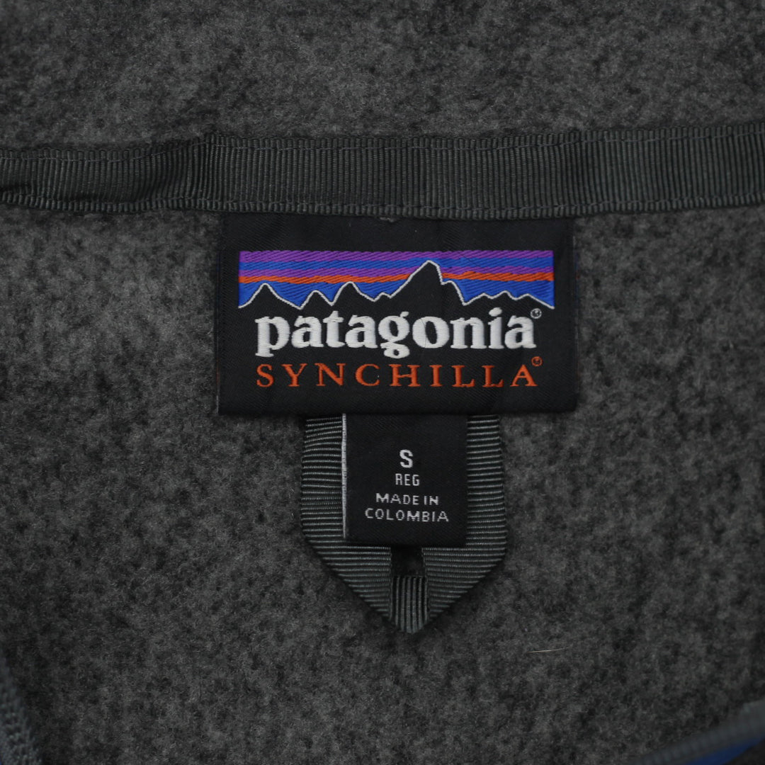 Mens Patagonia Synchilla Full Zip Fleece Vest