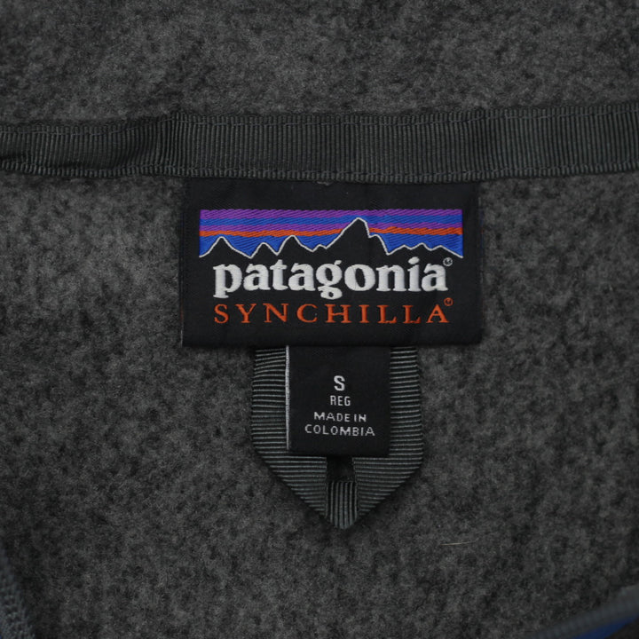 Mens Patagonia Synchilla Full Zip Fleece Vest