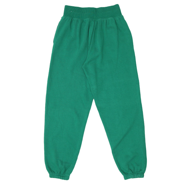 Ladies Nike Swoosh Embroidered Green Sweatpants