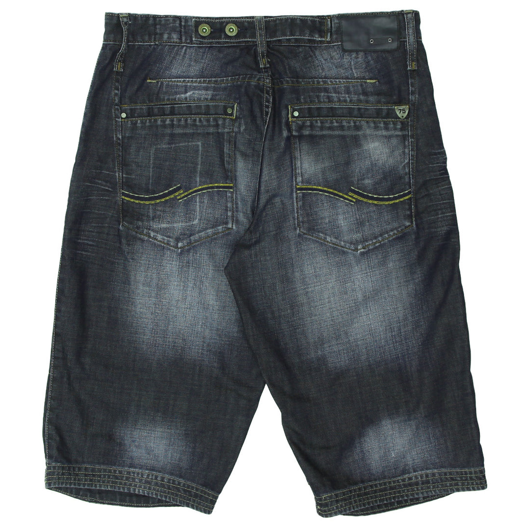 Mens Jack & Jones Button Fly Denim Shorts