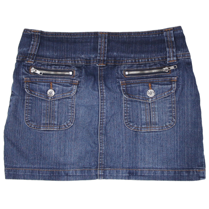 Y2K Bongo Denim Mini Skirt