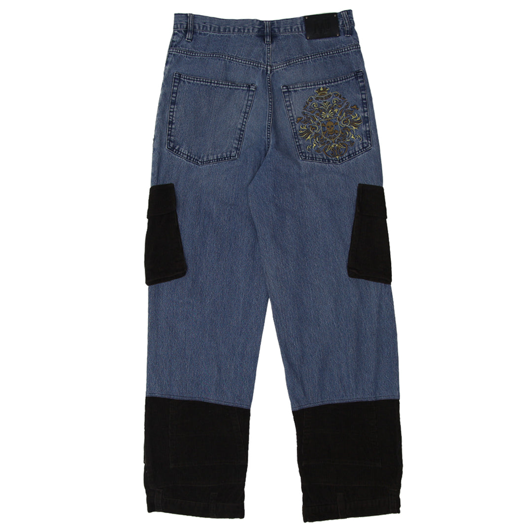 Rework Corduroy Patch Jeans