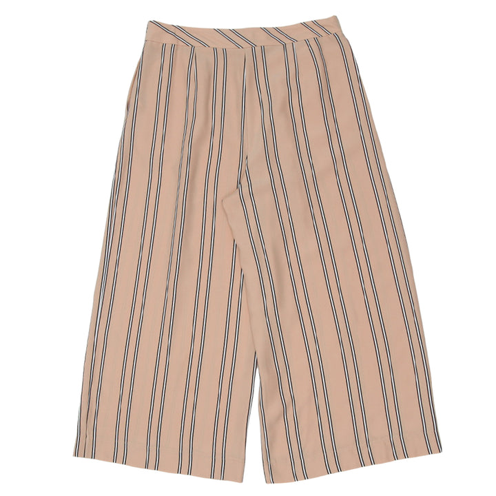 Ladies Topshop Stripe Cullotes Pants