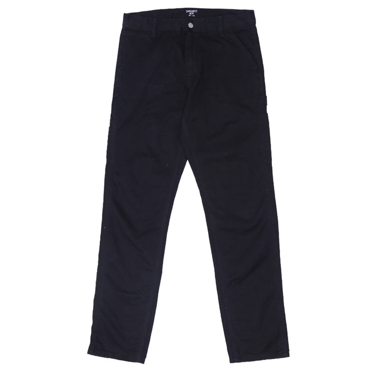 Ladies Carhartt WIP Ruck Single Knee Carpenter Pants Black