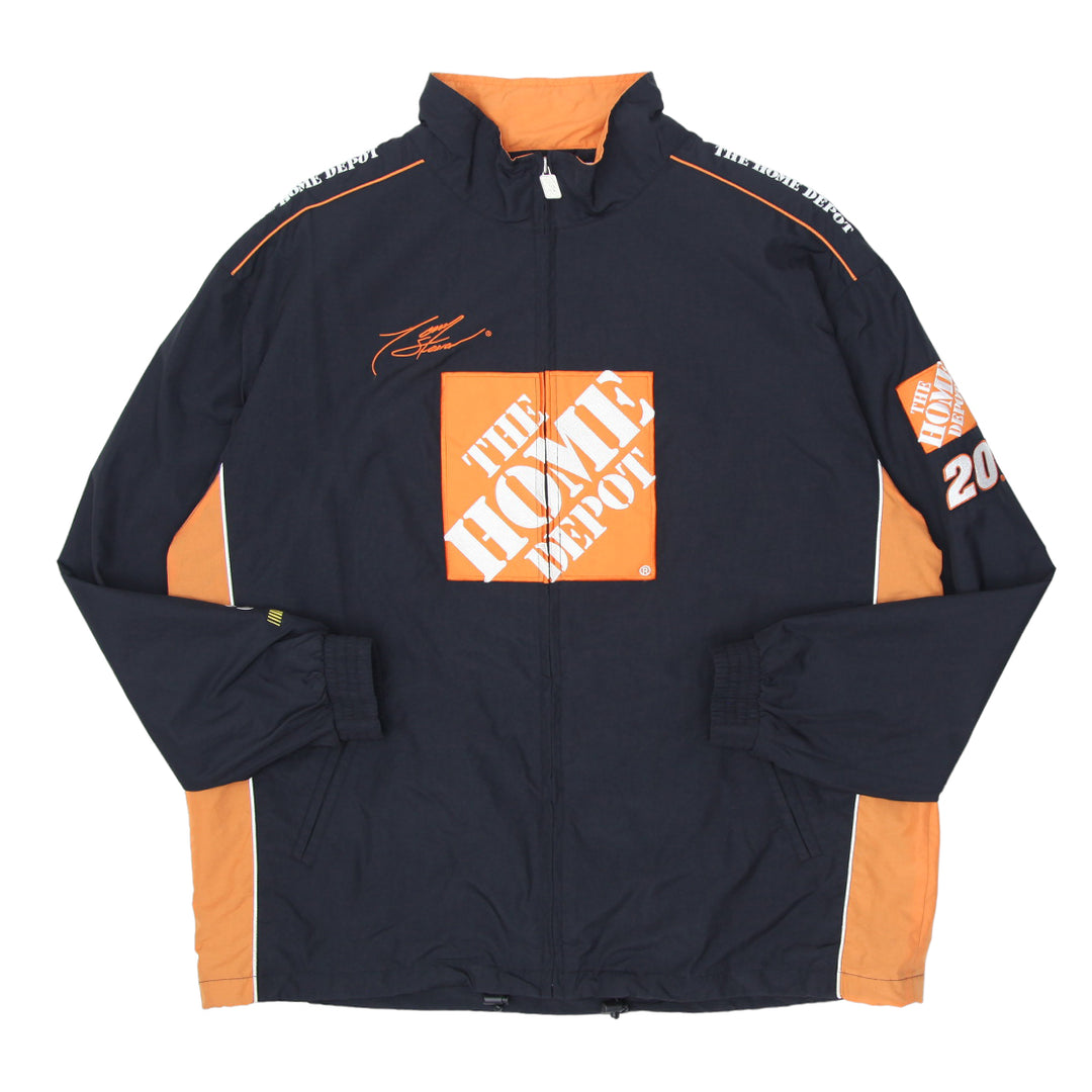 Mens Chase Authentics Tony Stewart The Home Depot Racing Jacket Vintage