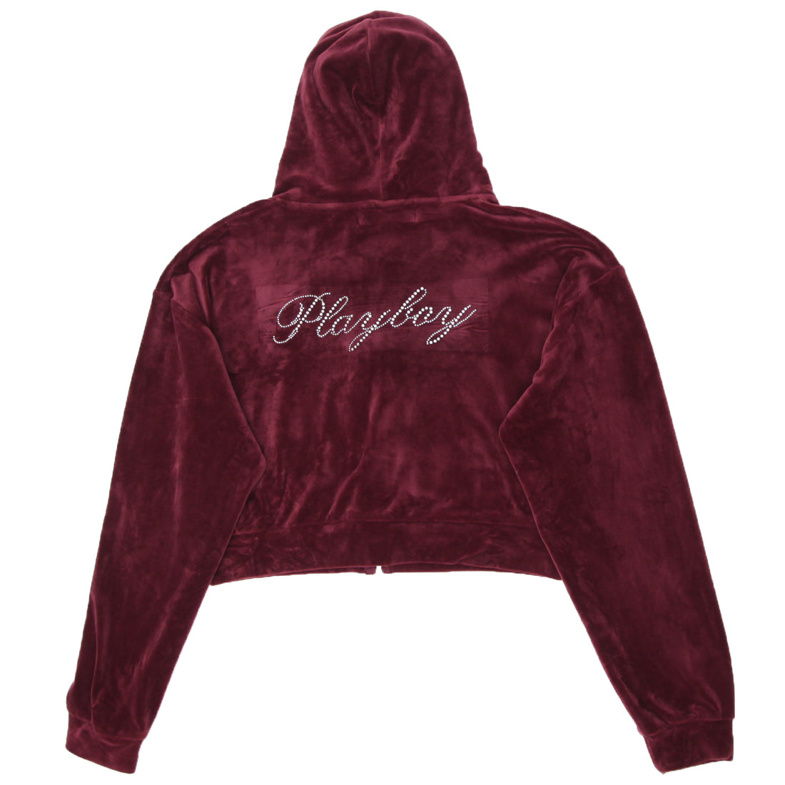 Playboy velour hoodie best sale