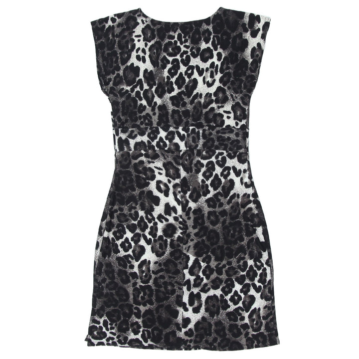 Ladies Animal Print Short Dress