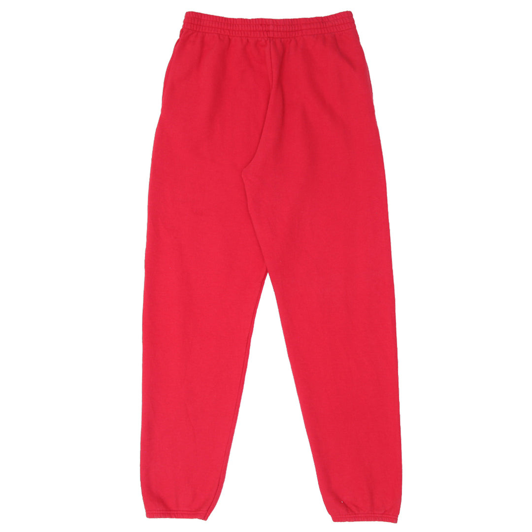 Mens Fruit of the Loom Red Fleece Sweatpants