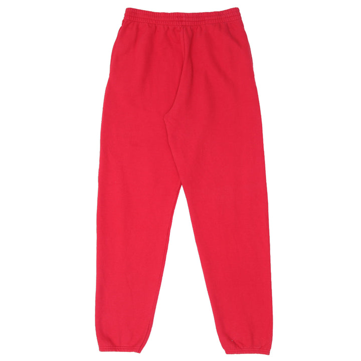 Mens Fruit of the Loom Red Fleece Sweatpants