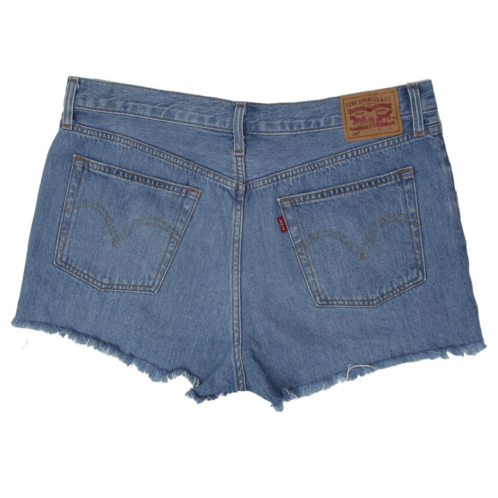 Ladies Levi Strauss 501 Button Fly Denim Shorts