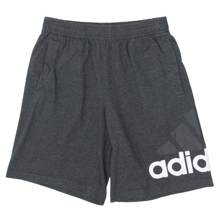 Mens Adidas Logo Gray Shorts