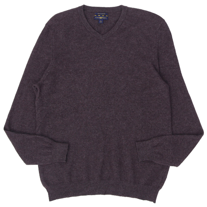 Mens Club Room 100% Cashmere V-Neck Sweater