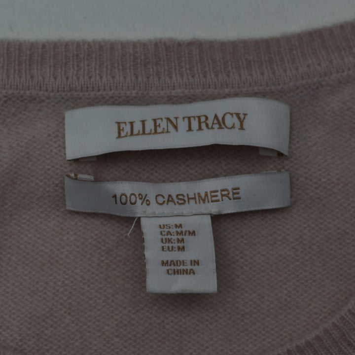 Ladies Ellen Tracy 100 % Cashmere Sweater