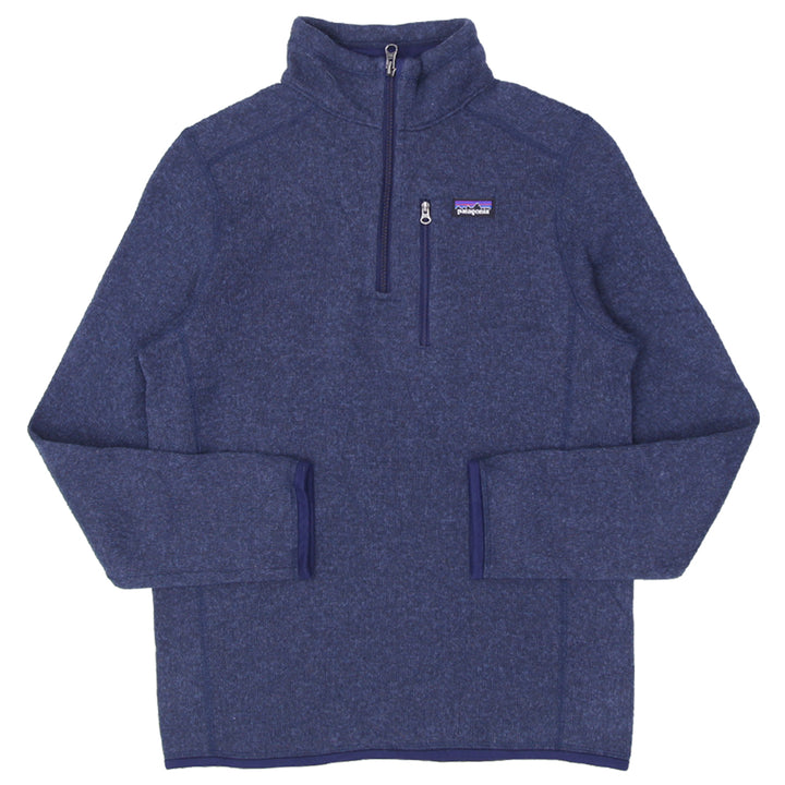 Boys Youth Patagonia Quarter Zip Fleece Sweater