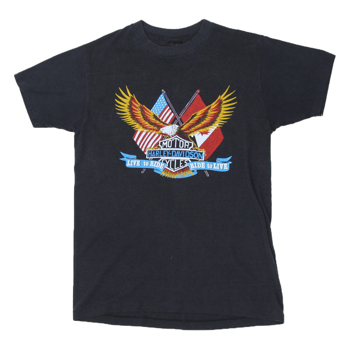 Vintage Harley Davidson Steve Drane T-Shirt S.Stitch M