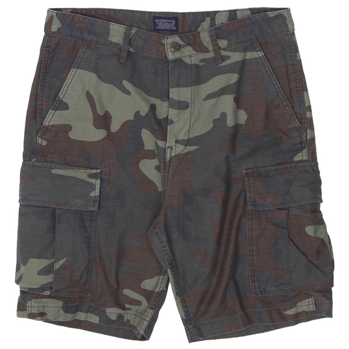 Mens Levi Strauss Camouflage Cargo Shorts