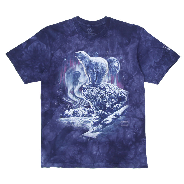 Mens The Mountain Polo Bear Tie Dye T-Shirt