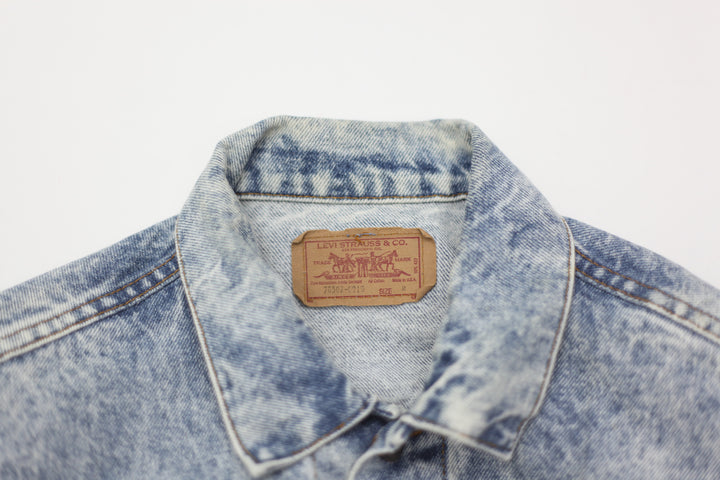 Vintage Levi Strauss # 70507-0219 Acid Wash Denim Jacket Made in USA