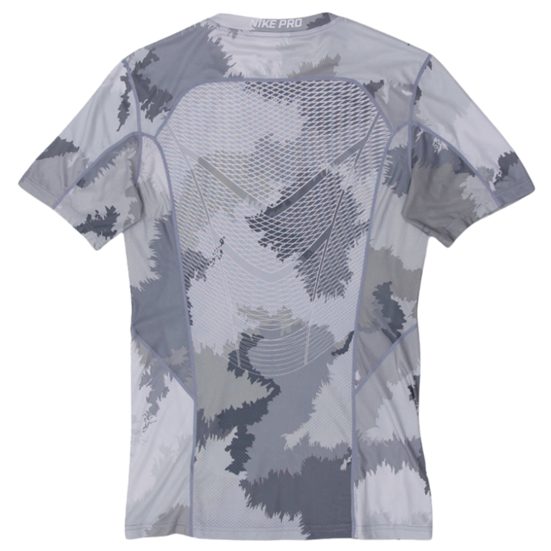 Mens Nike Pro Hypercool Camo Print Fitted T-Shirt