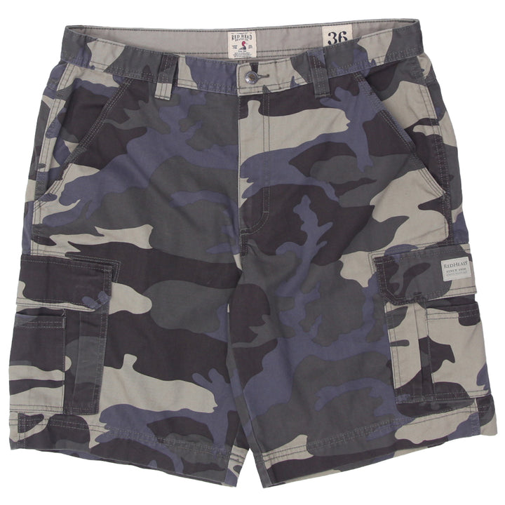 Mens Red Head Camouflage Cargo Short