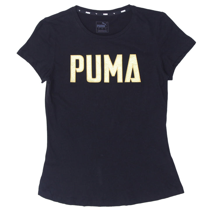 Ladies Puma Glittered Logo T-Shirt