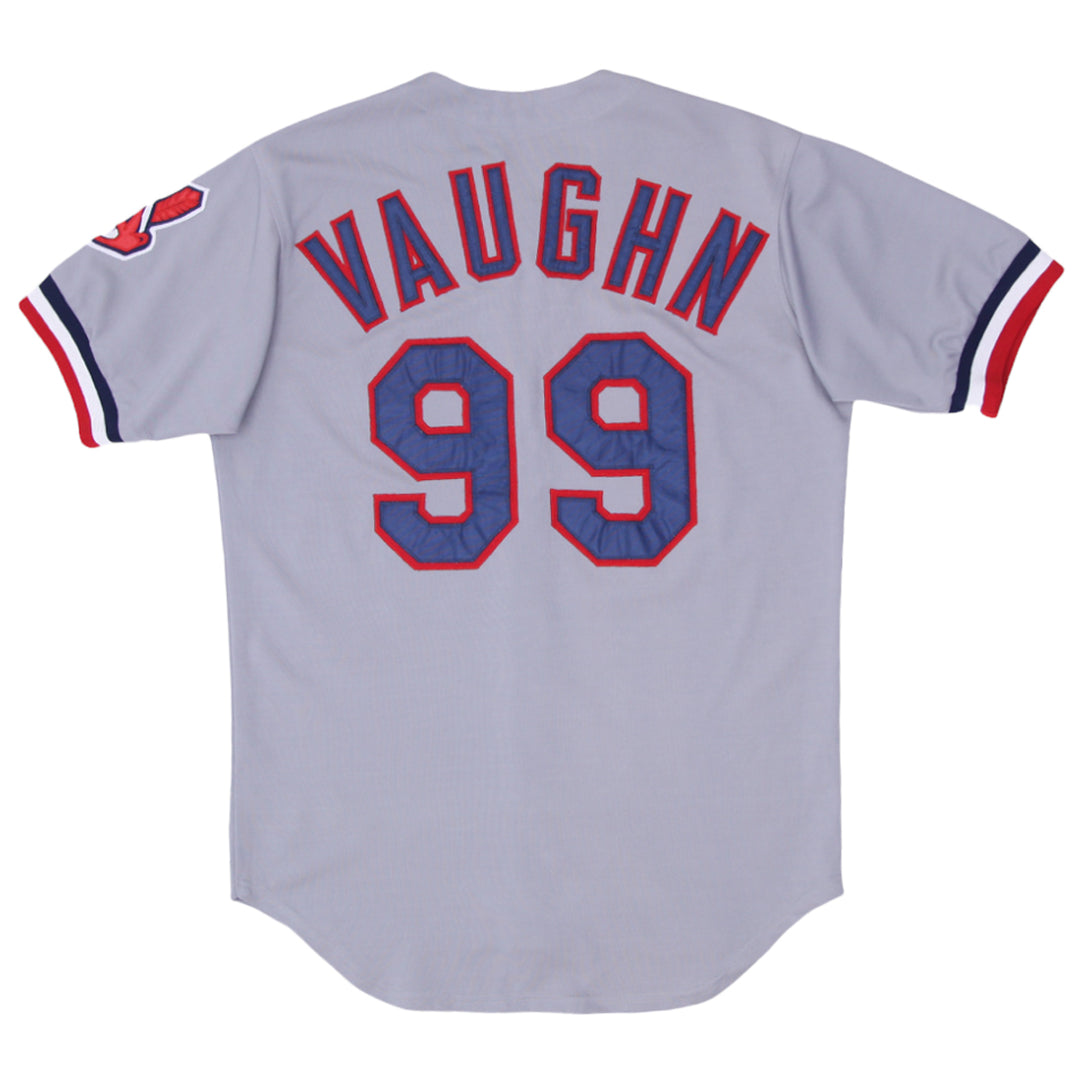 Mens Cleveland Indians Vaugh 99 Baseball Jersey