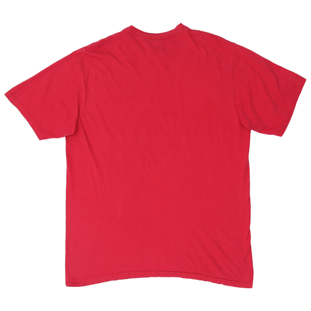 Y2K Mens South Polo Red Graphic T-Shirt