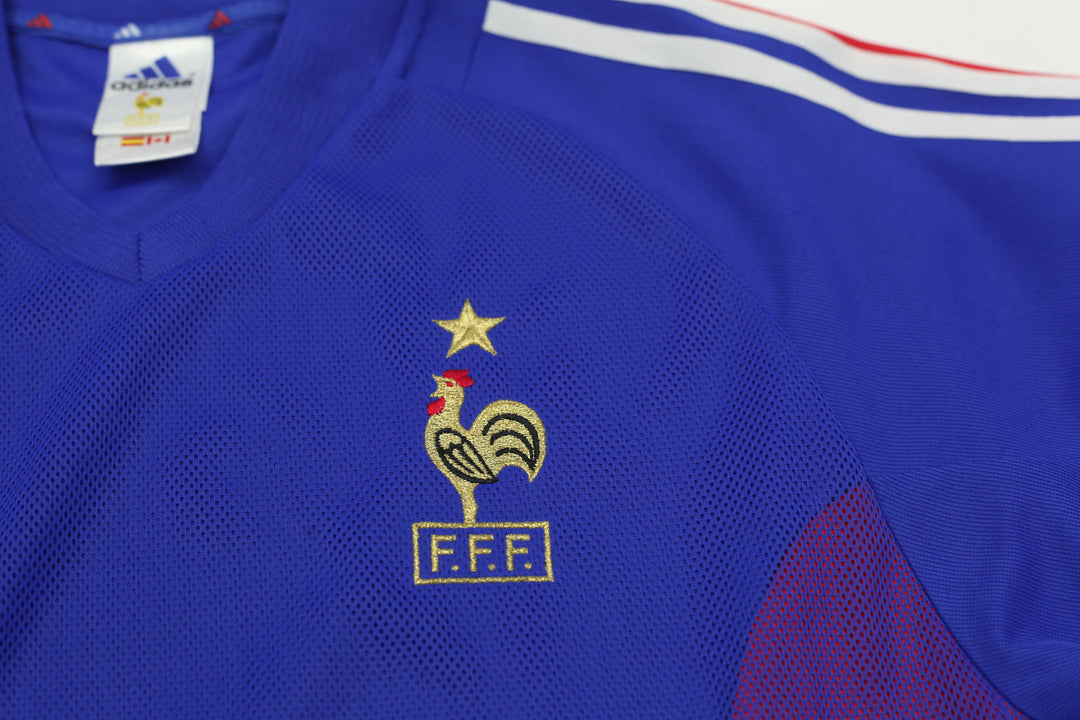 Vintage Adidas French Football Federation Soccer Jersey