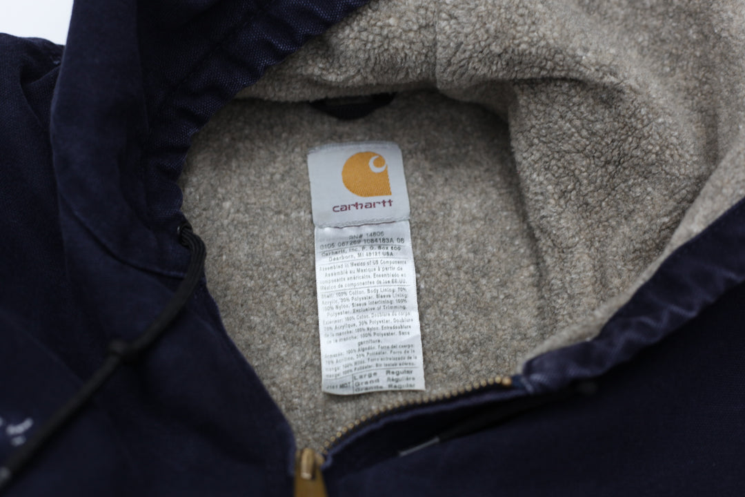 Mens Carhartt J141 MDT Sherpa Fleece Lined Hooded Jacket