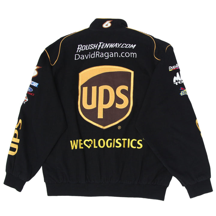 Mens JH Design UPS Nascar Racing Jacket