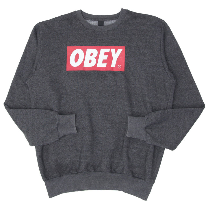 Mens Obey Crewneck Sweatshirt