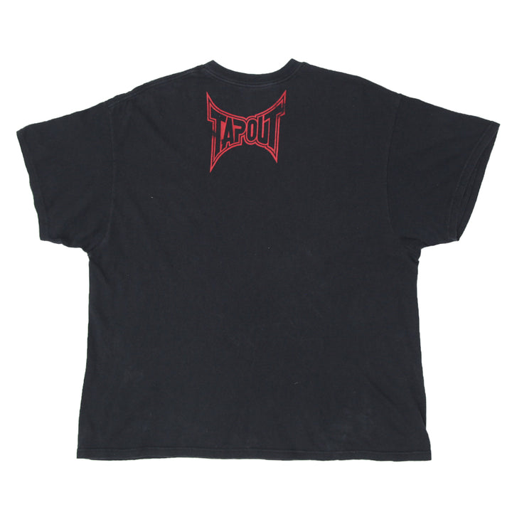 Mens Tapout Snap-On Skull T-Shirt