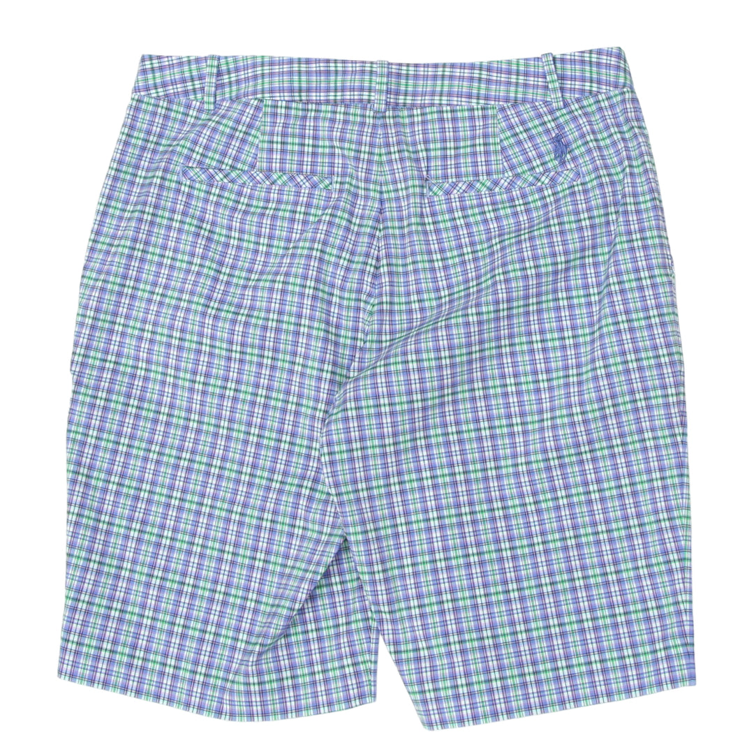 Ladies Polo Golf Checkered Shorts