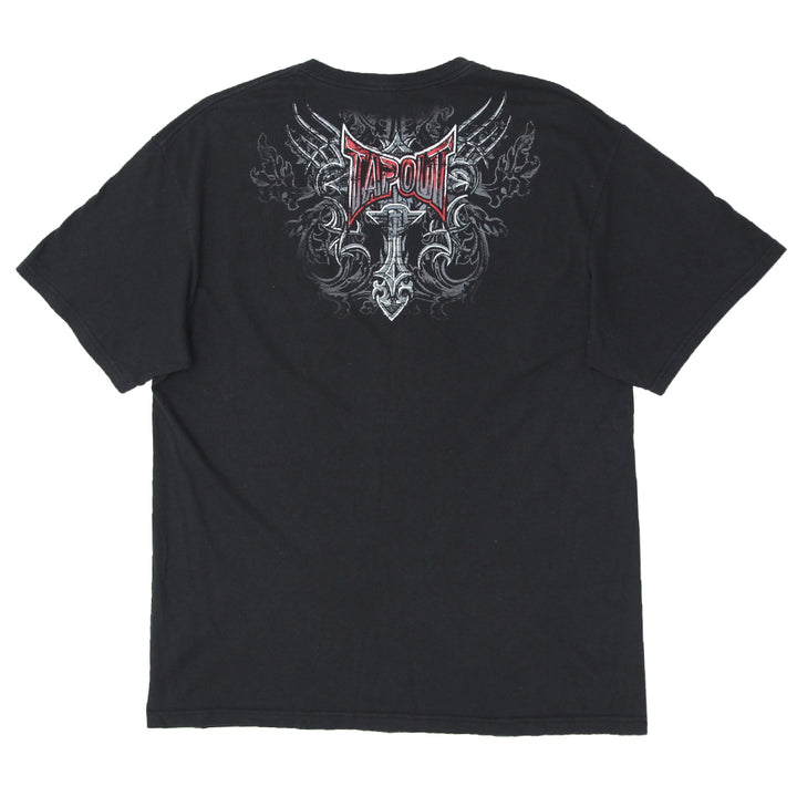 Mens Y2K Tapout Cross Graphic T-Shirt