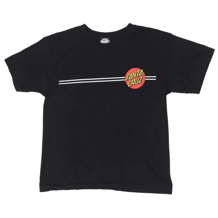 Mens Santa Cruz Skateboards Black T-Shirt