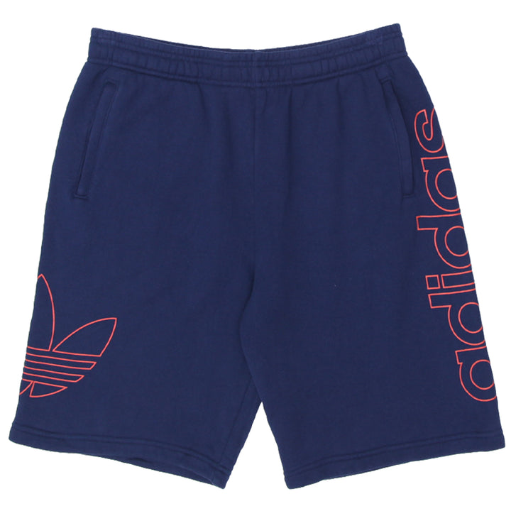 Mens Adidas Navy Sweat Shorts