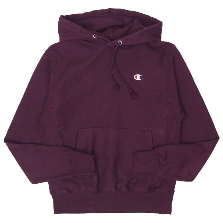 Mens Champion Pullover Hoodie Maroon