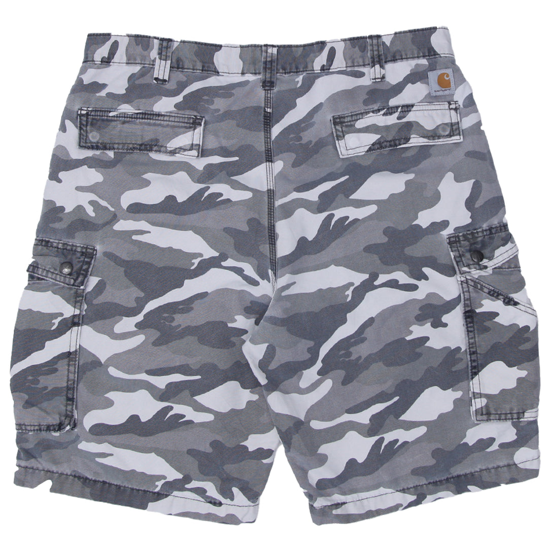 Mens Carhartt Relaxed Fit Camouflage Cargo Shorts