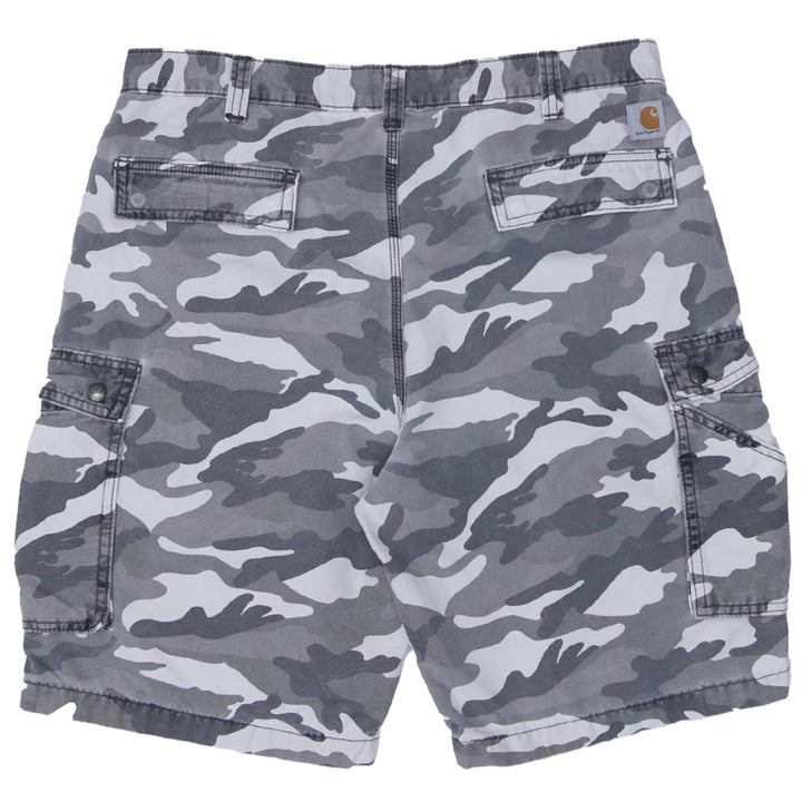 Mens Carhartt Relaxed Fit Camouflage Cargo Shorts