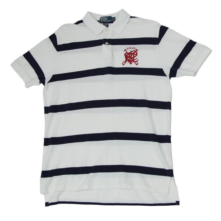 Mens Polo by Ralph Lauren Striped Polo T-Shirt