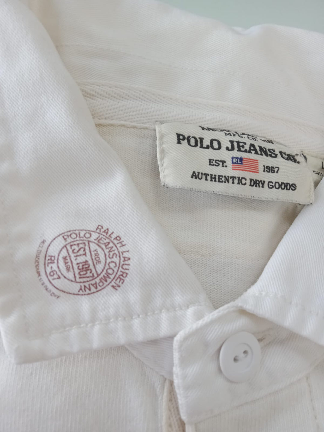 Vintage Ralph Lauren Polo Jeans Rugby Shirt