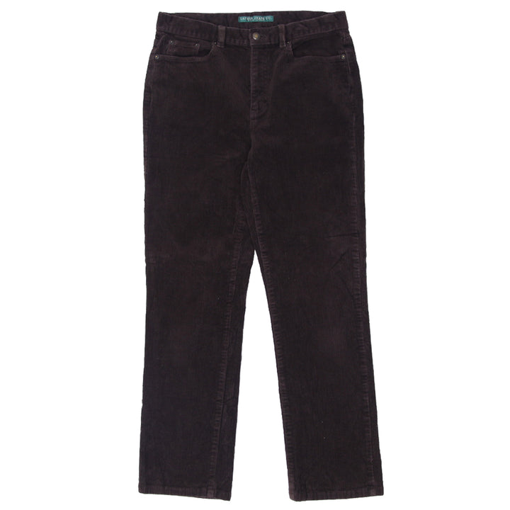 Ladies Ralph Lauren Brown Corduroy Pants