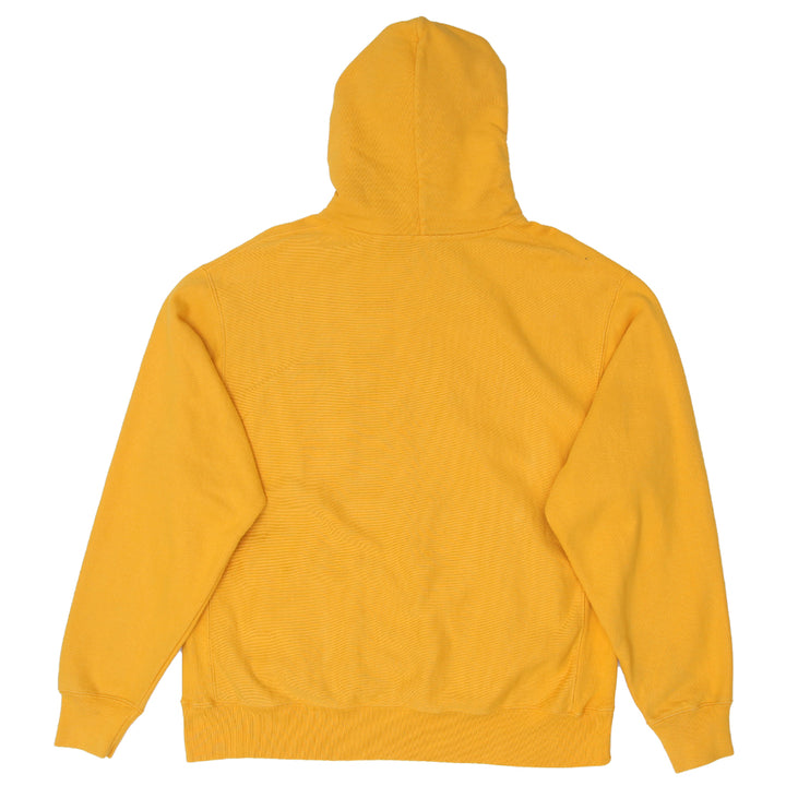 Mens Champion Reverse Weave Pullover Hoodie Yellow