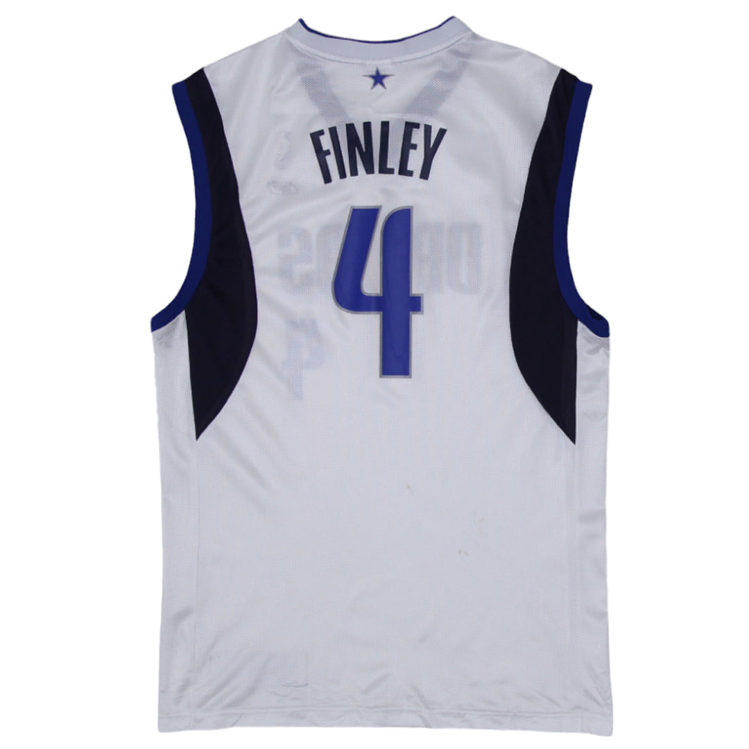 Mens Reebok NBA Dallas Cowboys Finley # 4 Basketball Jersey