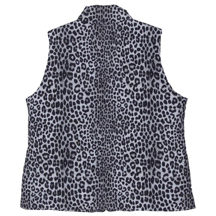 Ladies Michael Kors Leopard Print Lightweight Puffer Vest