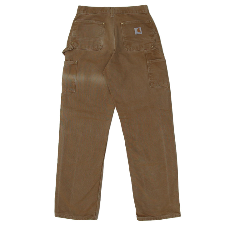 Mens Carhartt B01-BRN Loose Fit Double Knee Pants