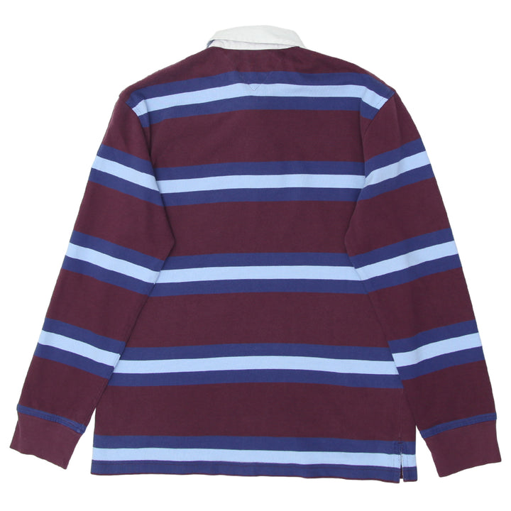 Mens Tommy Hilfger Stripe Rugby Shirt