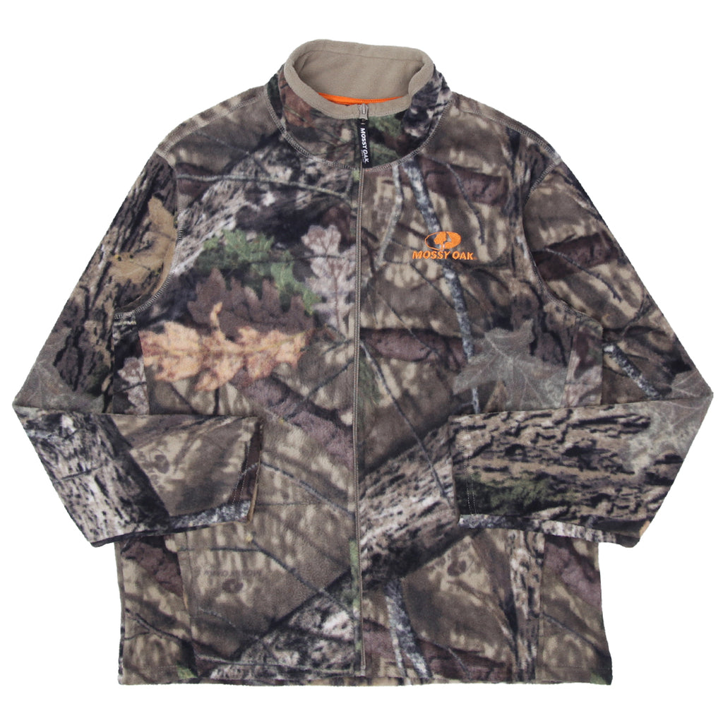 Mossy oak fleece jacket sales